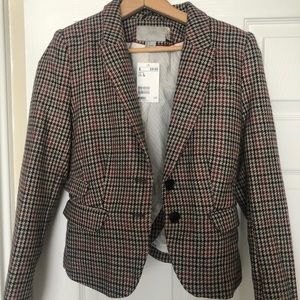 H&M Checkered Blazer